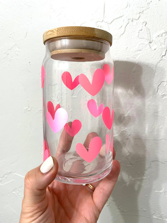 Valentine's Heart Glass