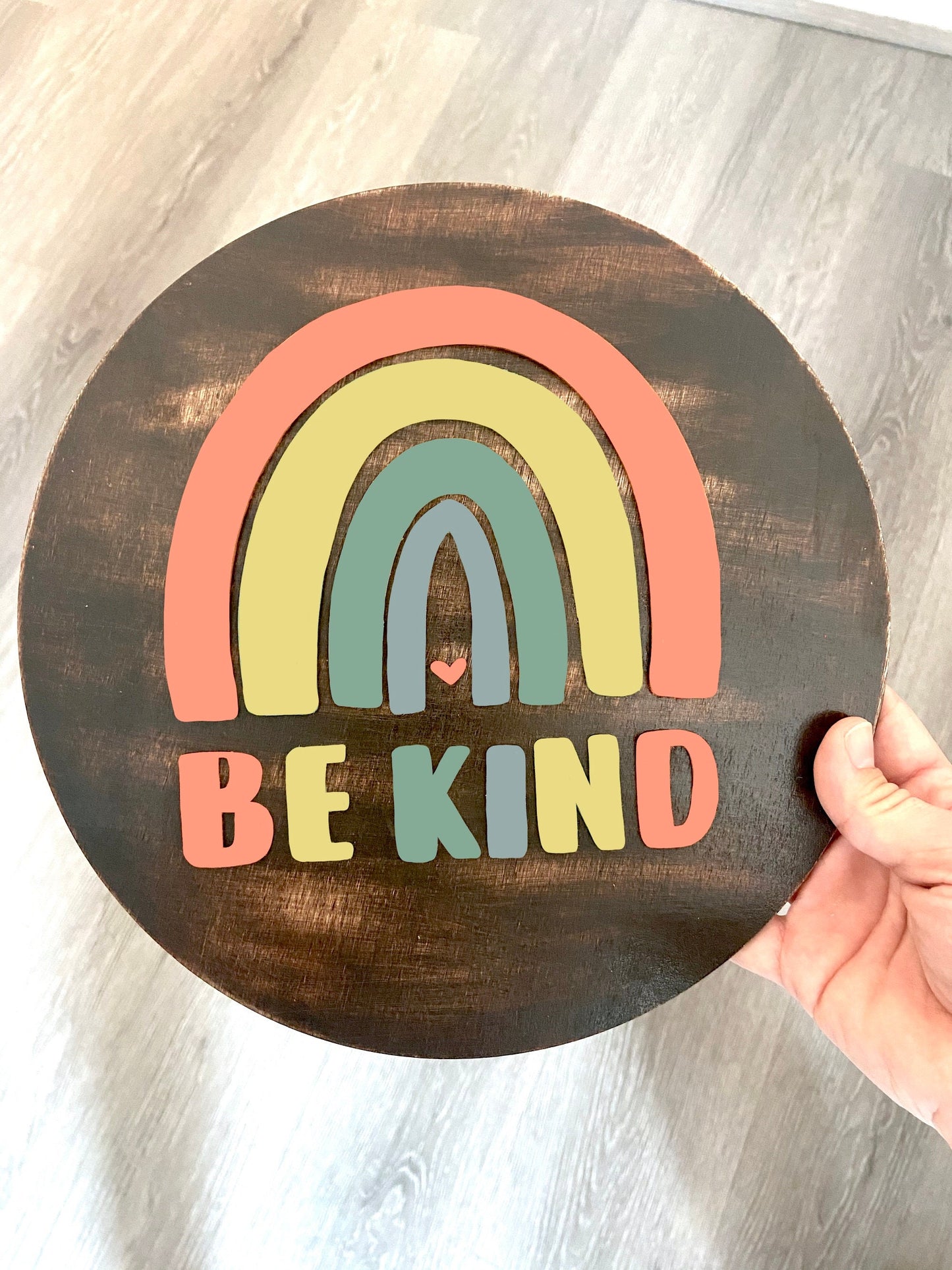 Be Kind Rainbow Sign
