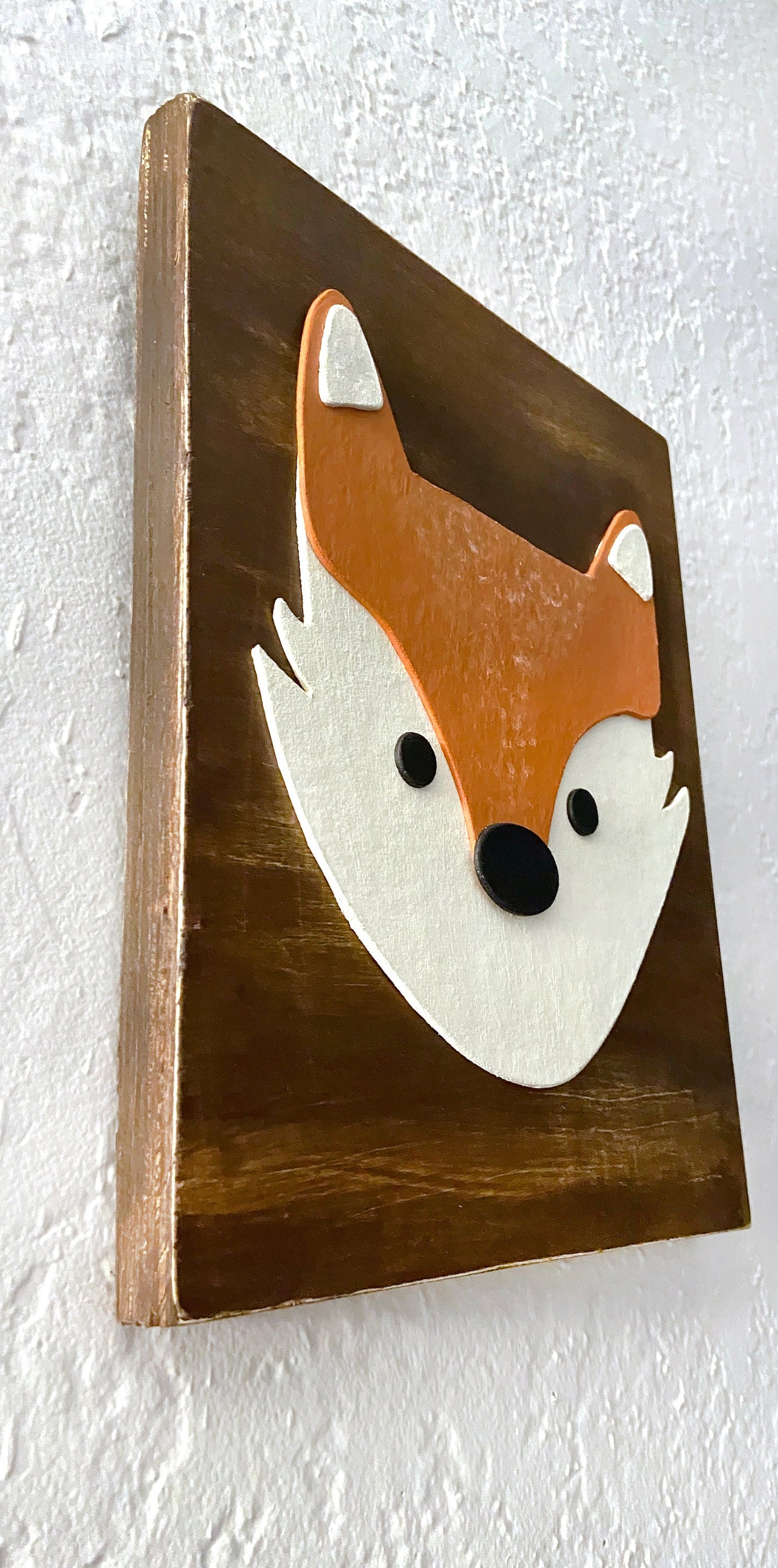 Woodland Fox Nursery Sign